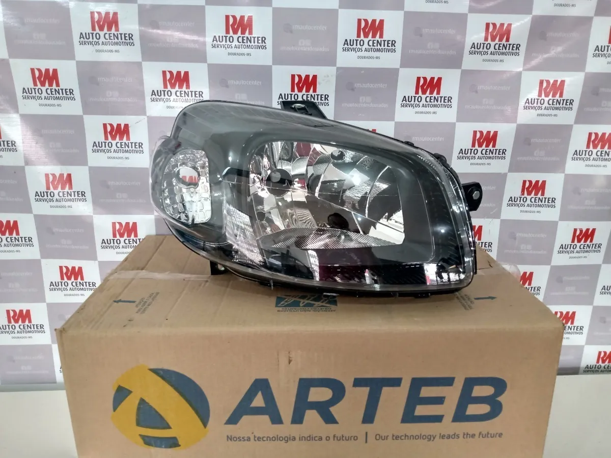 Farol Uno Vivace 2010 A 2014 Mascara Negra Direito 52188589 - Image 4