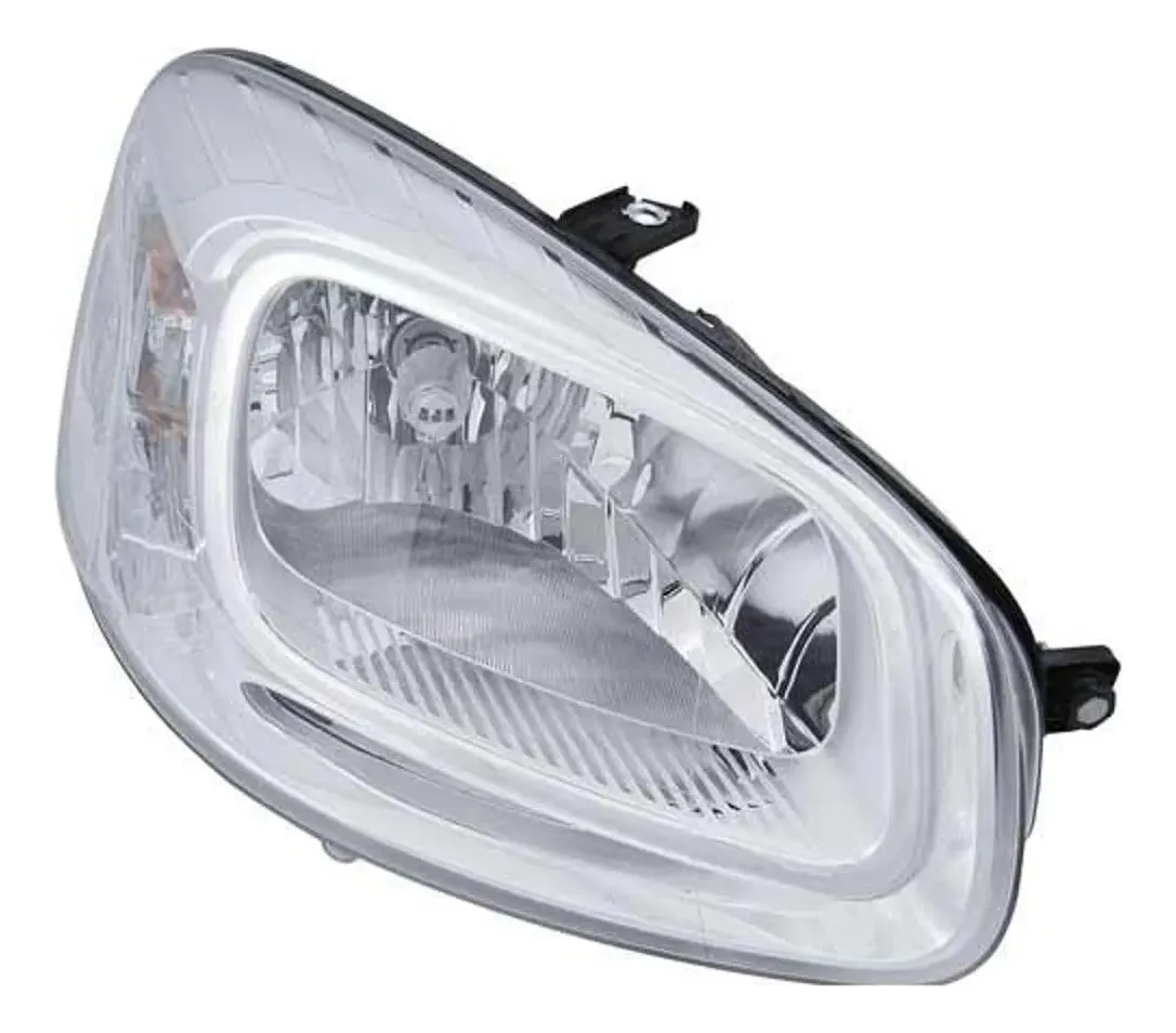 Farol Dianteiro Direito Cromado Novo Uno Fiorino