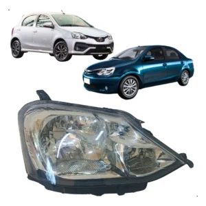 Farol Dianteiro Direito Etios Cromado 2013  2019 811300d441