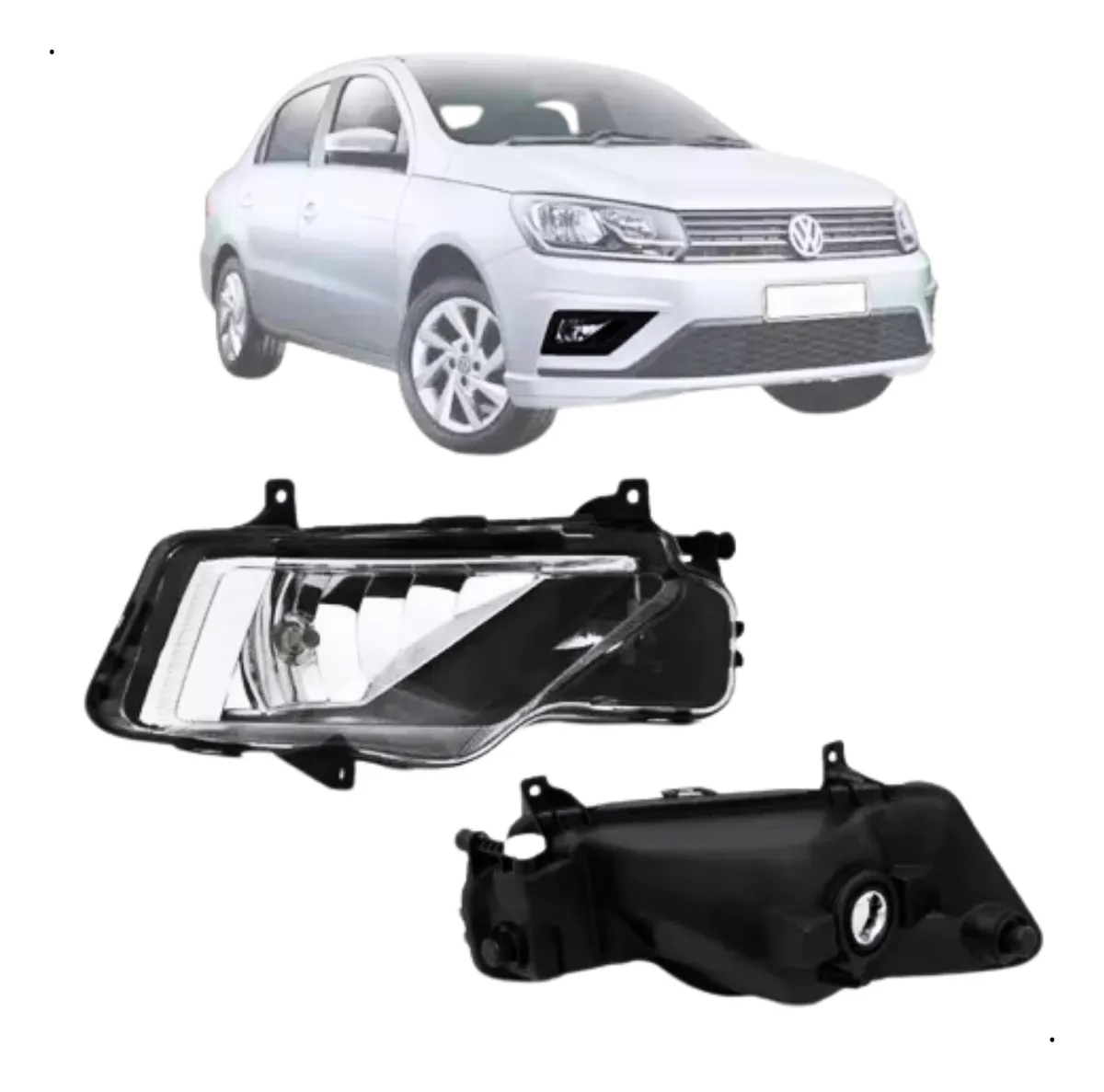 Farol Milha Direito Volkswagen Gol / Saveiro G7 5u7941700