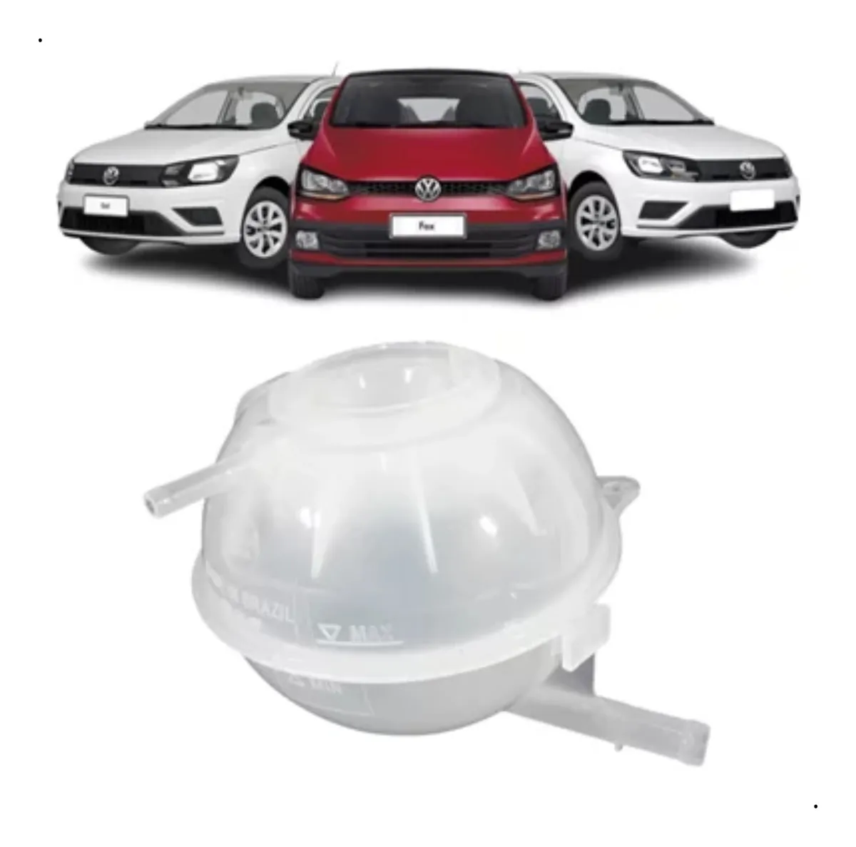 RESERVATORIO DE EXPANSÃO AGUA DO RADIADOR GOL / VOYAGE / SAVEIRO / FOX / PARATI