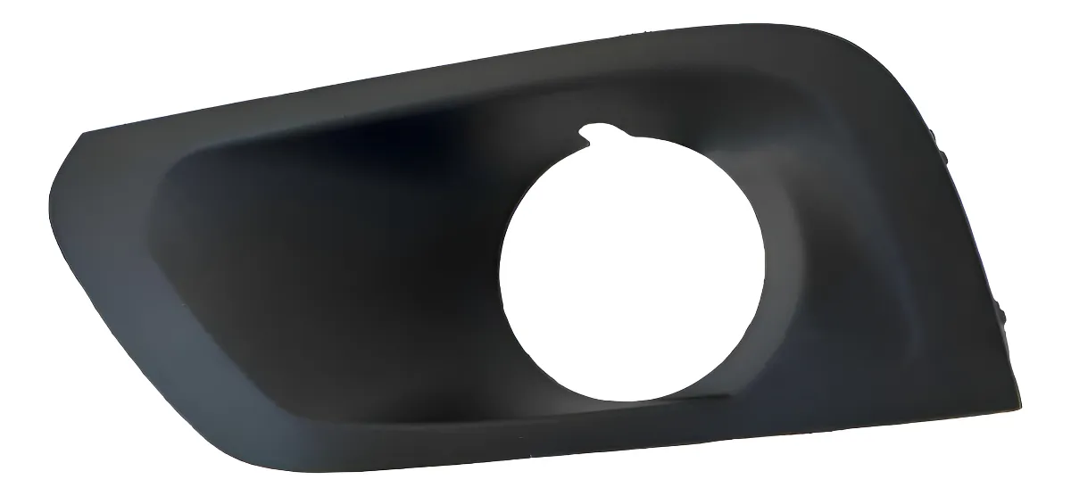 Moldura Farol Milha Esquerdo Chevrolet Onix Prisma 17/19 Preto Esquerdo