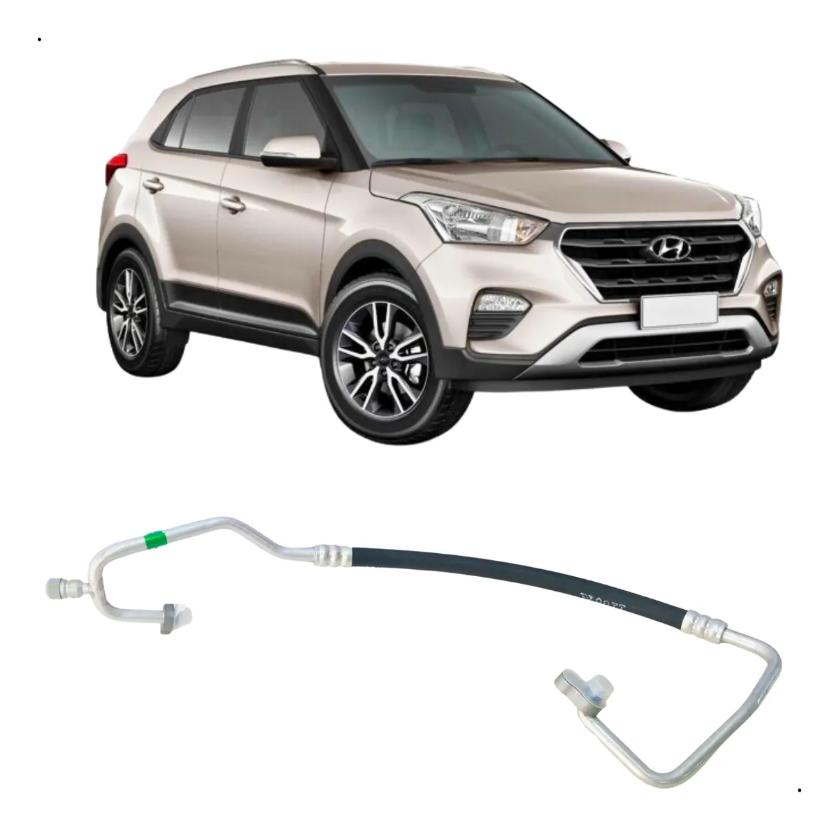 Mangueira Descarga Ar Condicionado Hyundai Creta 2017 À 2019