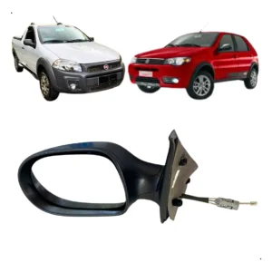 Retrovisor Lado Esquerdo Fiat Palio Strada 2013 À 2019
