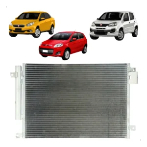 Condensador Fiat Novo Palio Siena Uno 2012 A 2017 Valeo