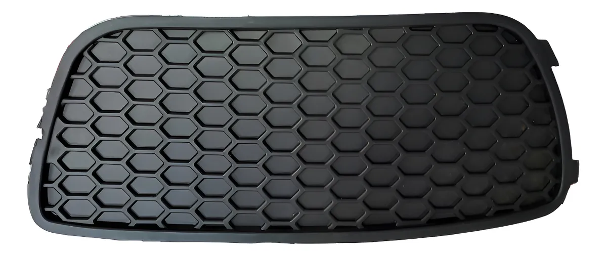 Moldura Farol Milha Sem Furo Direito Palio Siena 2004 - 2014 Preto Direito