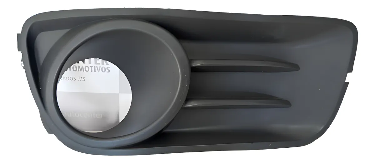 Moldura Farol De Milha Direito Palio Way 2004 - 2016 Preto Direito