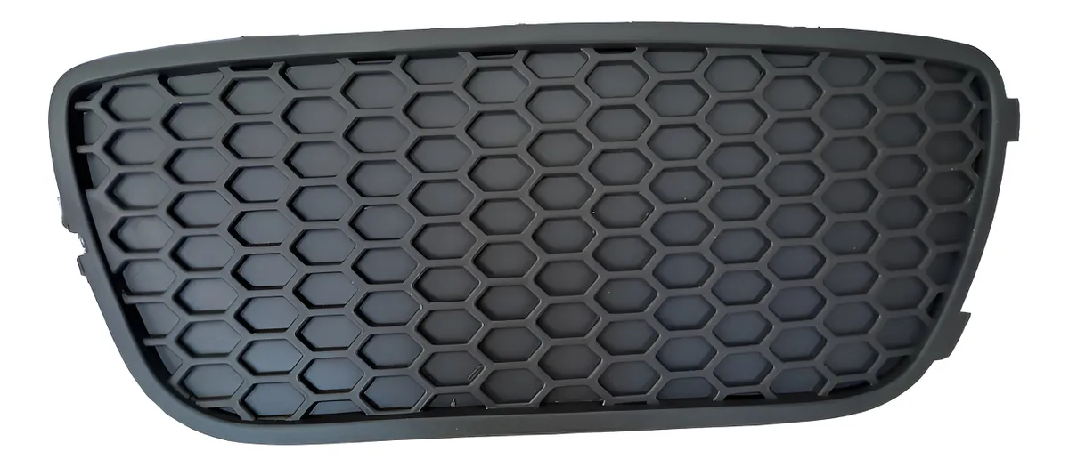 Moldura Farol Milha Esquerdo Sem Furo Palio 2004 - 2015 Preto Esquerdo