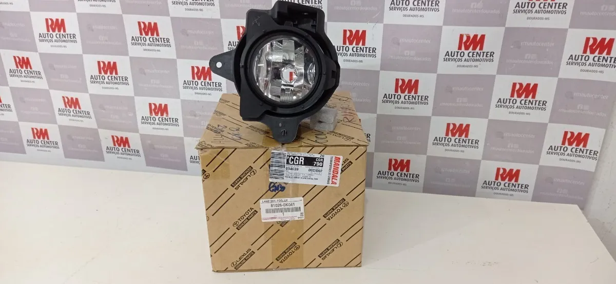 Farol De Milha Esquerdo Toyota Hilux 2012 Á 2015 810260k041 - Imagem 5
