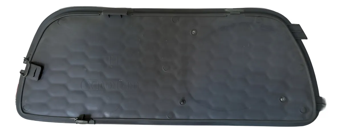 Moldura Farol Milha Esquerdo Sem Furo Palio 2004 - 2015 Preto Esquerdo - Imagem 2