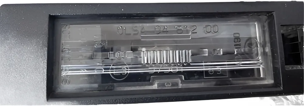 Luz Traseira Placa Chevrolet Astra 2003 À 2011 09164143 - Imagem 3