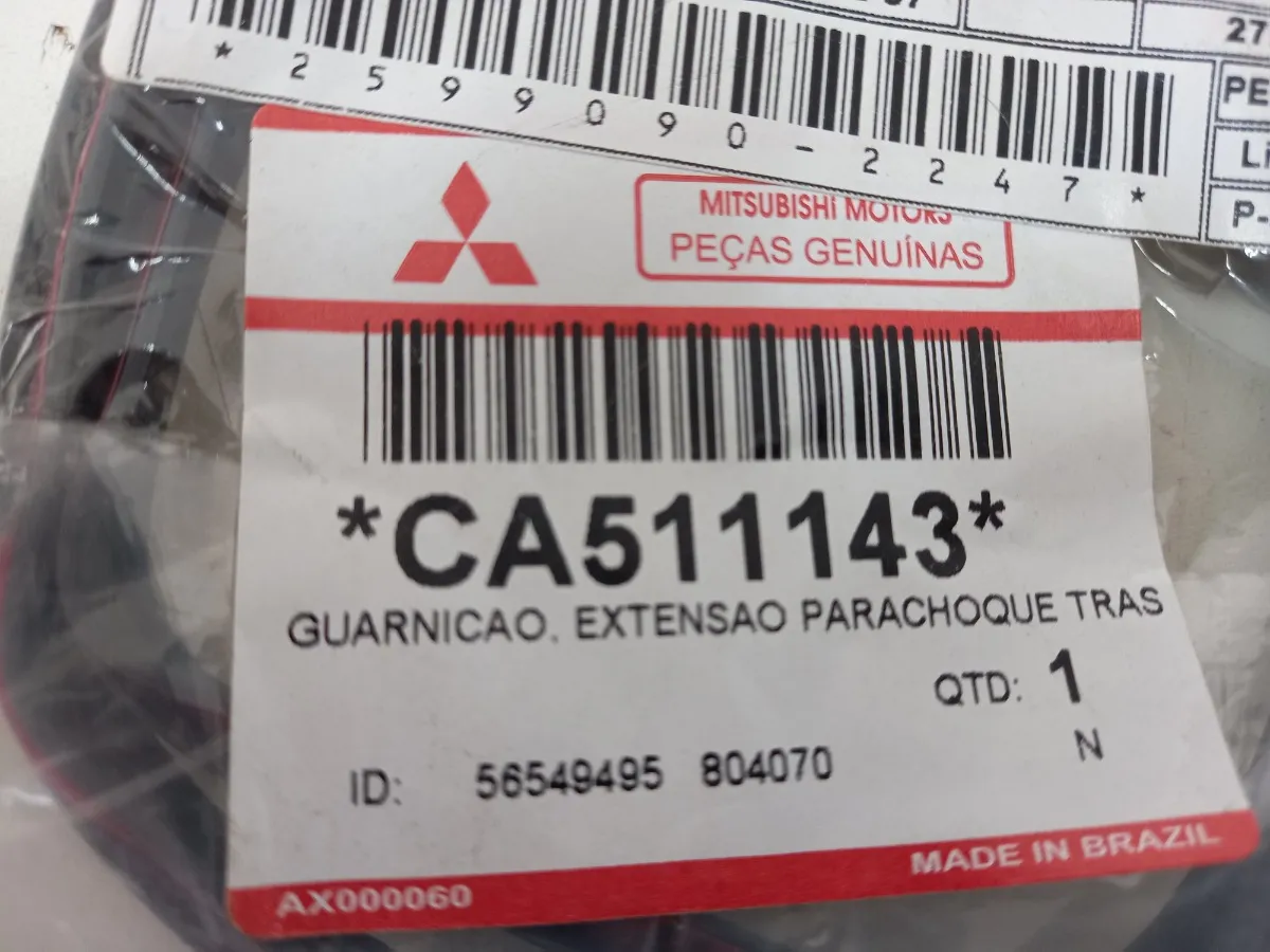 Borracha Guarnição Extenção Parachoque Traseiro - Imagem 4